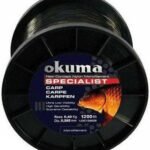 Okuma Carp 1200 mt 12,00 lb 5,45 kg 0,28 mm Camou Misina