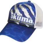 Okuma Blue Mesh Back Şapka