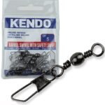 Kendo Rolling Swivel Safety Snap Snap 10 Adet (Düz Klips)