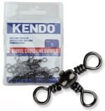 Kendo Barrel Cross-Line Swivels 10 Adet