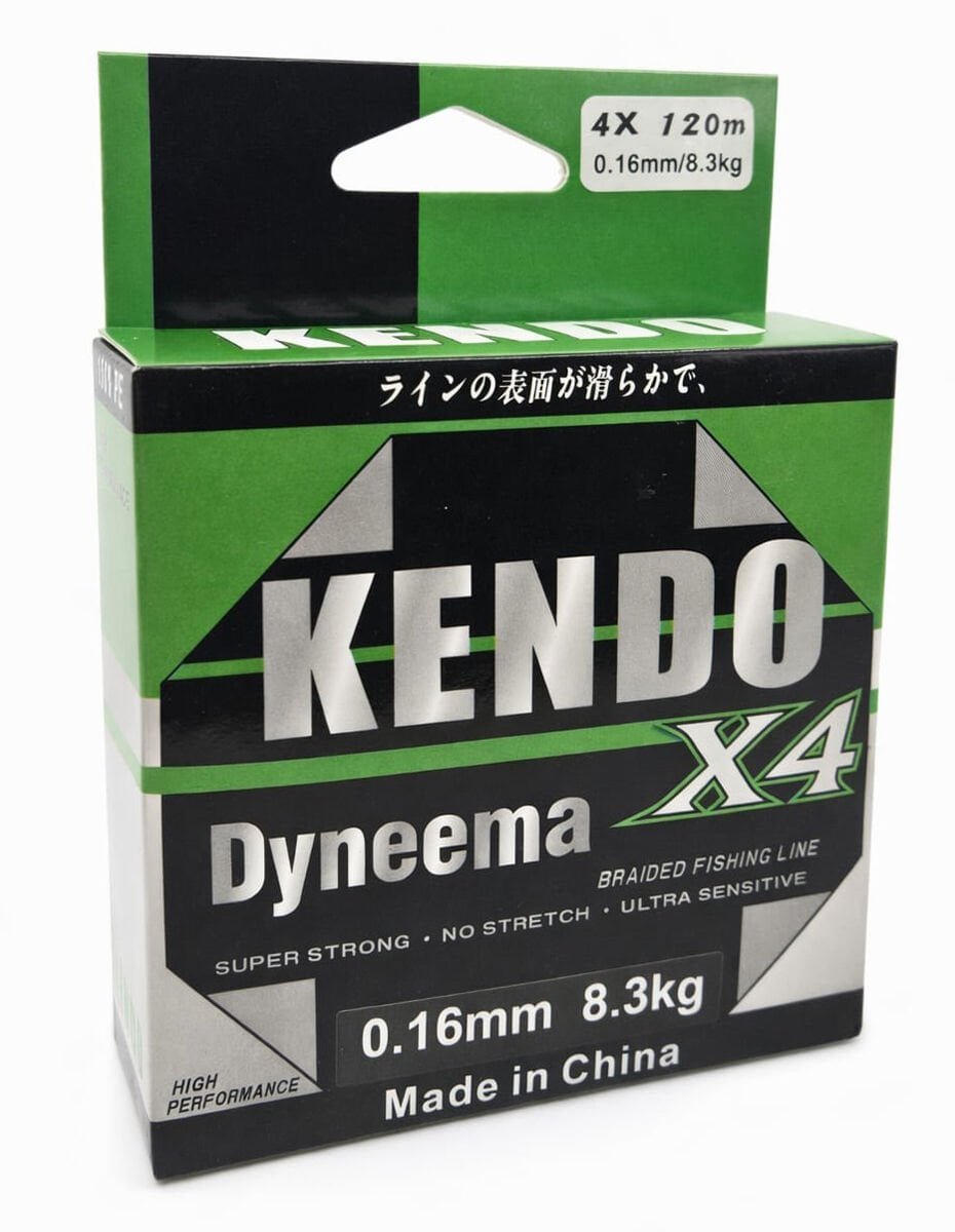 2904202669f204d28dc1f.jpeg Kendo Dynema 4 Örgü 120Mt (Green) - Görsel 1