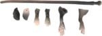 Savage gear LB 3D Rad Maintenance Kit 20 cm Black Sahte Balık