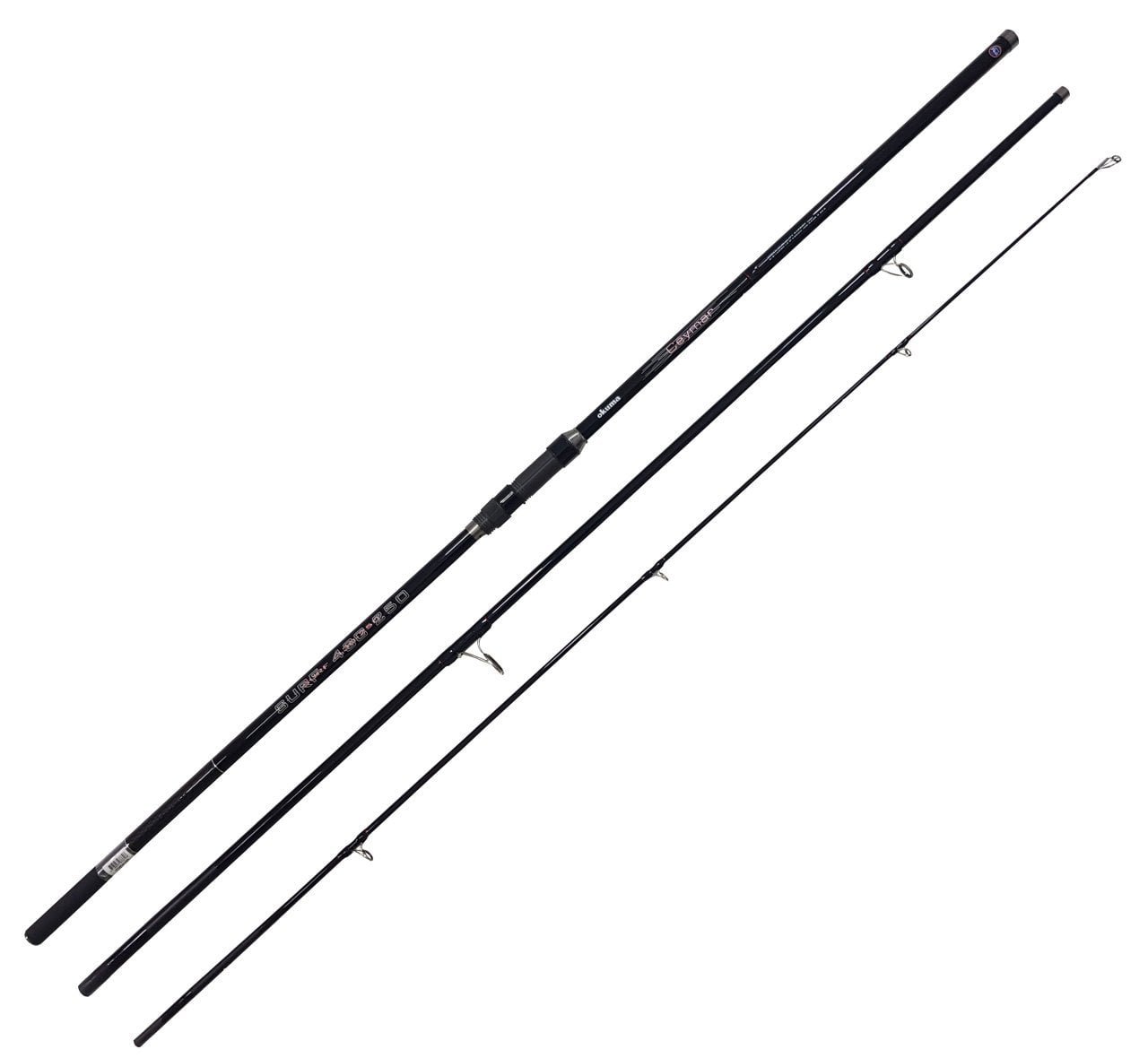 2904202669f20549ddebf.jpeg Okuma Ceymar Surf 4,30 m 100-250 gr 3 Parça Surf Kamışı - Görsel 1