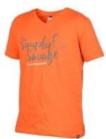 Savage gear Simply Savage V-neck Tee Grey T-Shirt