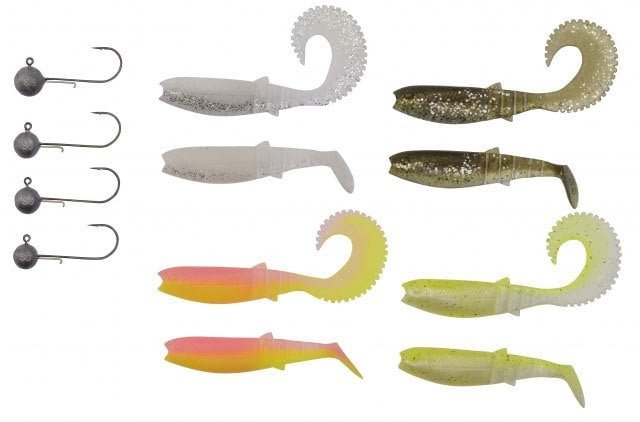 2904202669f20562ad11f.jpeg Savage gear Cannibal Box Kit XS 20 Adet Sahte Balık - Görsel 1