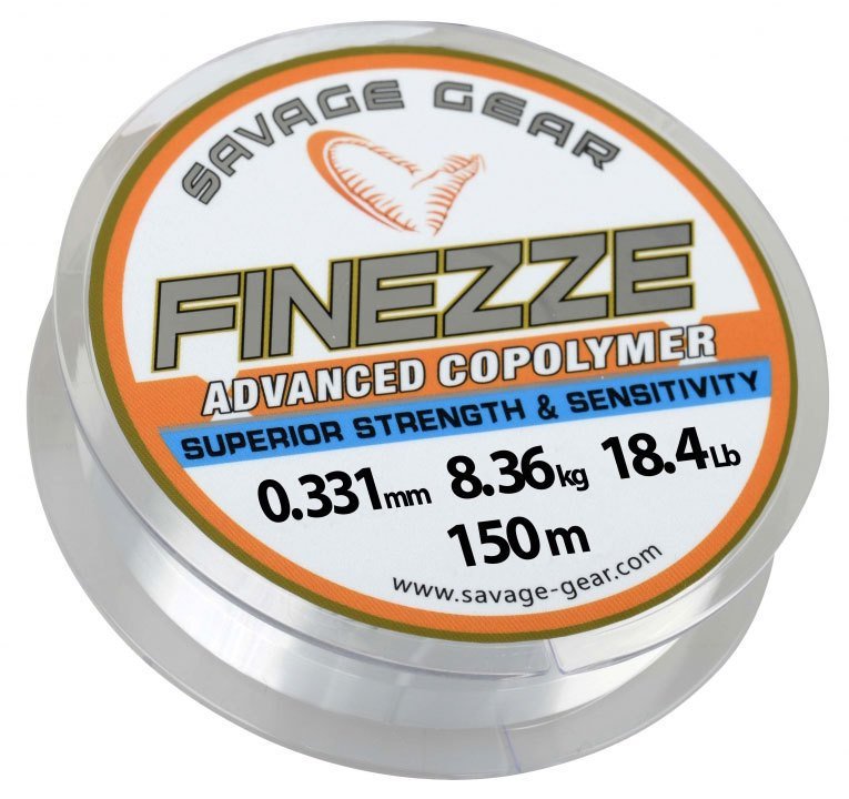 2904202669f206f11a3fa.jpeg Savage gear Finezze Mono 300 mt Clear Misina - Görsel 1