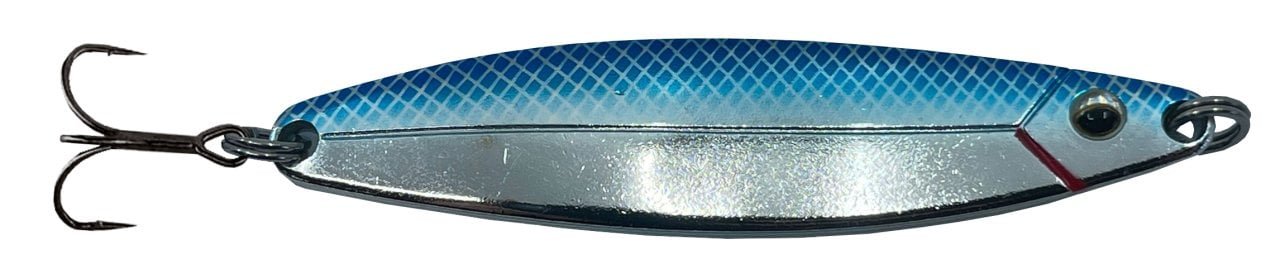 2904202669f2076ab68cd.jpeg Hansen Pilgrim 8.9cm 32g Silver/Blue Kaşık - Görsel 1