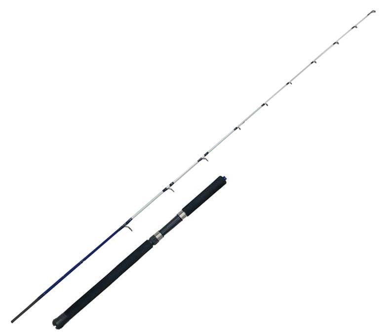 2904202669f2078a41d3e.jpeg Okuma Trio Force 195 cm 90-210 gr 2 Parça Tekne Kamışı - Görsel 1