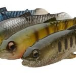 Savage Gear Craft Cannibal Paddletail 10.5 cm 12 gr Clear Water Mix 4 Adet