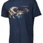 Savage Gear Cannibal T-Shirt Blue Melange