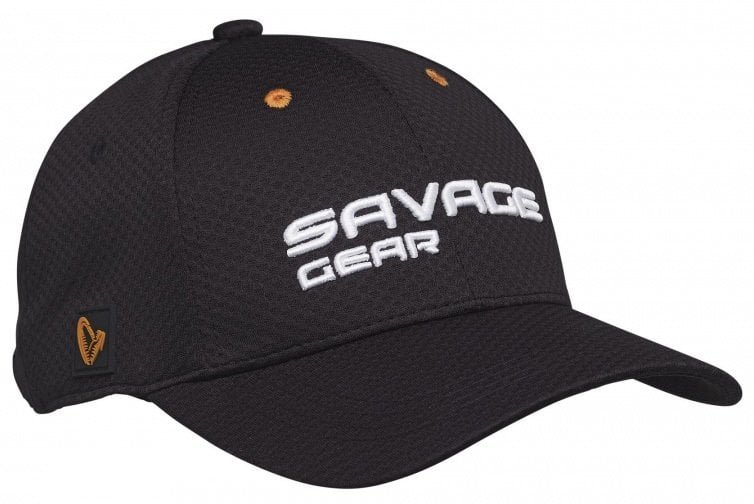 2904202669f208179bf71.jpeg Savage Gear Sports Mesh Cap One Size Black - Görsel 1