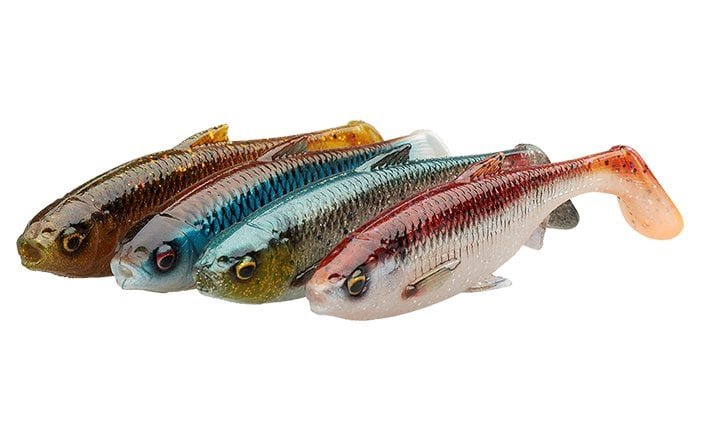 2904202669f2082883579.jpeg Savage Gear 3D River Roach 12 cm 17 gr Clear Water Mix 4 Adet - Görsel 1