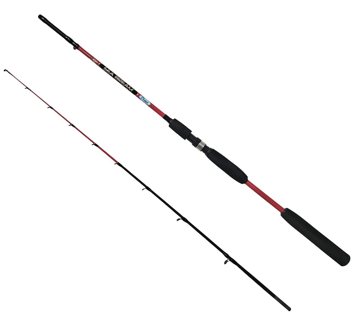 2904202669f208f673665.jpeg Kendo Sea Bream 2.10m up to 150gr 2 Parça Olta Kamışı - Görsel 1