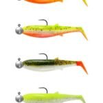 Savage Gear Cannibal Shad 6.8cm 3gr+5gr #1/0 Dark Water 4+4 Adet Sahte Balık