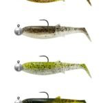 Savage Gear Cannibal Shad 10cm 9gr+10gr #3/0 Clear Water 4+4 Adet Sahte Balık