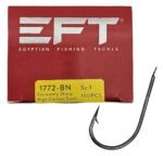 EFT 1772 Kısa Pala Black Nikel İğne 100 Adet
