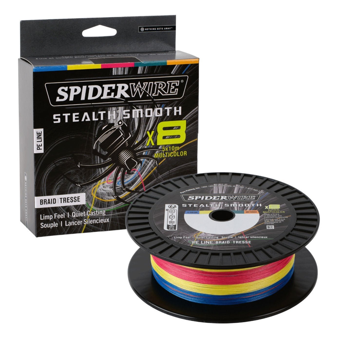 110520266a01b802c0149.jpeg SpiderWire Stealth Smooth x8 300 m Multicolour Örgü İp - Görsel 1