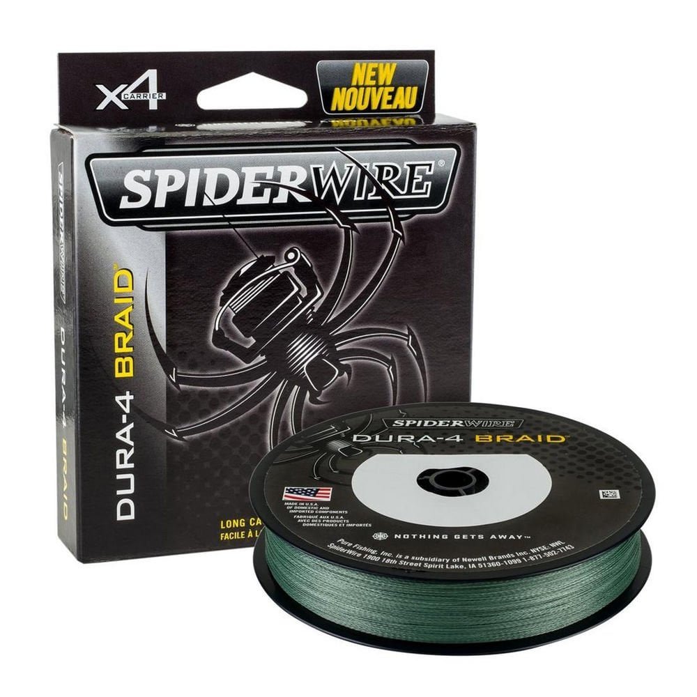 110520266a01b8069fd25.jpeg Spider Wire Dura 4 300m Moss Green Örgü İp - Görsel 1