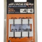 Savage Gear Twin Spike Double BLN #8 6 Adet İğne
