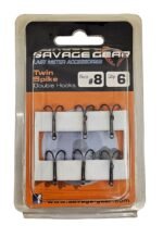 Savage Gear Twin Spike Double BLN #8 6 Adet İğne
