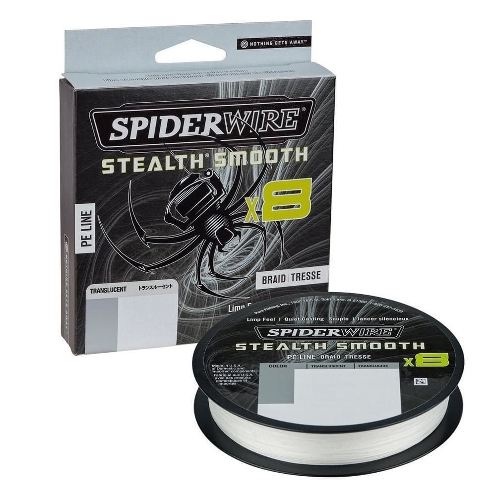 110520266a01b8137d4e5.jpeg SpiderWire Stealth Smooth x8 Pe Braid 300m Translucent Örgü İp - Görsel 1
