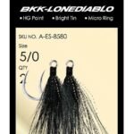 BKK Lone Diablo BT- Black Bucktail Olta İğnesi