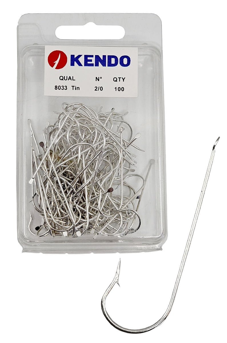 110520266a01b832ace4e.jpeg Kendo 8033 Tin 2/0 100 Adet Olta İğnesi - Görsel 1