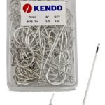 Kendo 8079 Abardeen Tin 3/0 100 Adet Halkalı Olta İğnesi