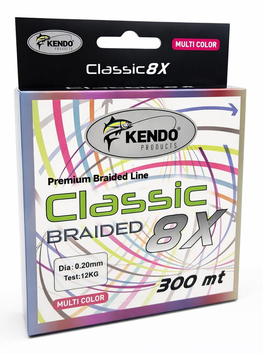 110520266a01b87baf100.jpeg Kendo Classic 8X 300m Multicolor Örgü İp - Görsel 1