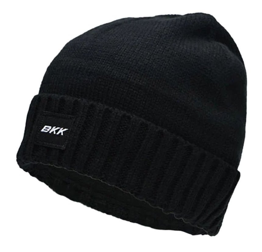 110520266a01b8c8f2bc0.jpeg BKK Logo Beanie Siyah Bere - Görsel 1