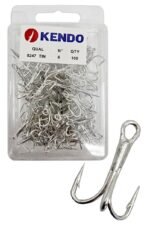 Kendo 8247 Tin O'Shaunessy Treble 100 Adet 3'lü Çarpma İğnesi
