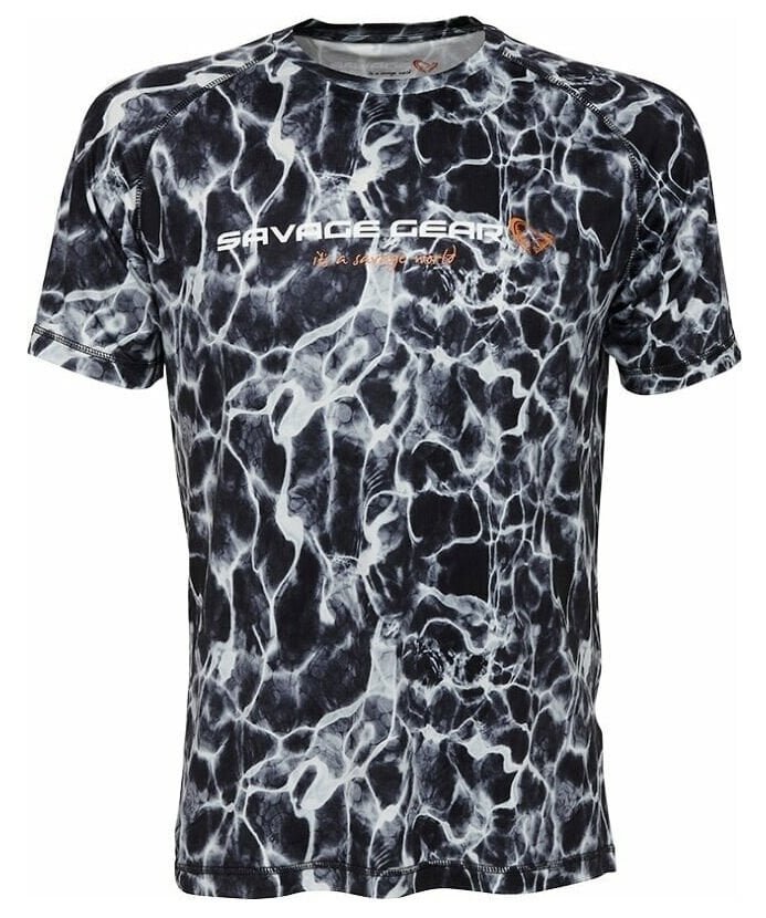 110520266a01b8df2d130.jpeg Savage Gear Black Water UV T-Shirt - Görsel 1
