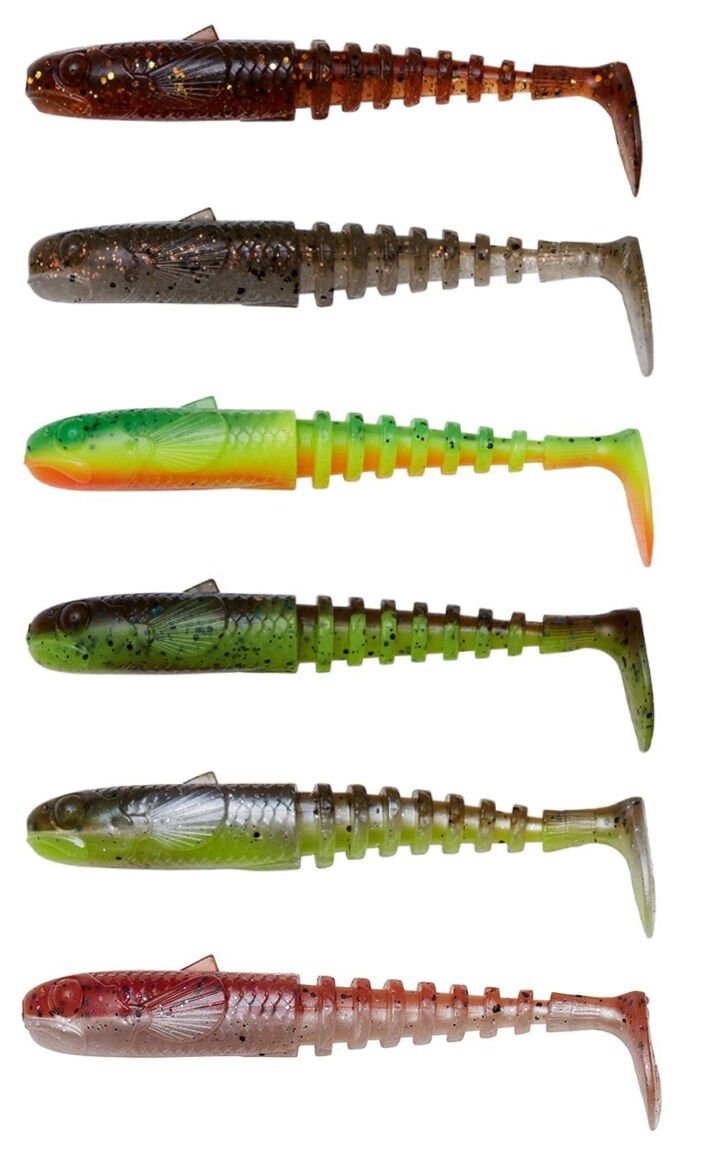 110520266a01b8e17eb88.jpeg Savage Gear Gobster Shad 11.5cm 16gr Sahte Balık 5 Adet - Görsel 1