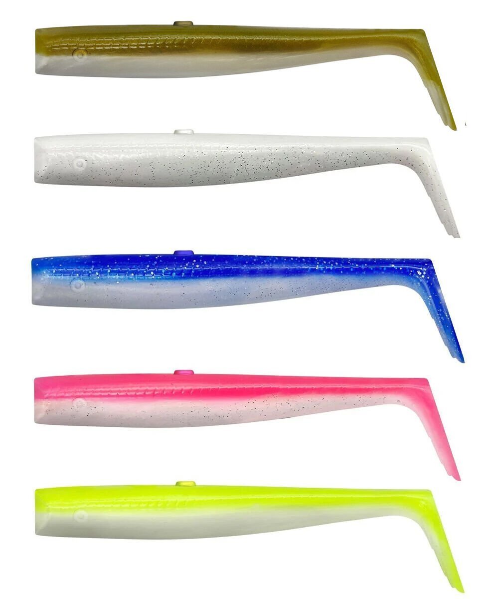 110520266a01b8e4b066b.jpeg Savage Gear Sandeel V2 Tail 14cm 23gr 5-PCS - Görsel 1