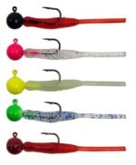 Kendo Hook Worm Jighead+Lrf Silikonu 2gr+4.5cm 5 Adet